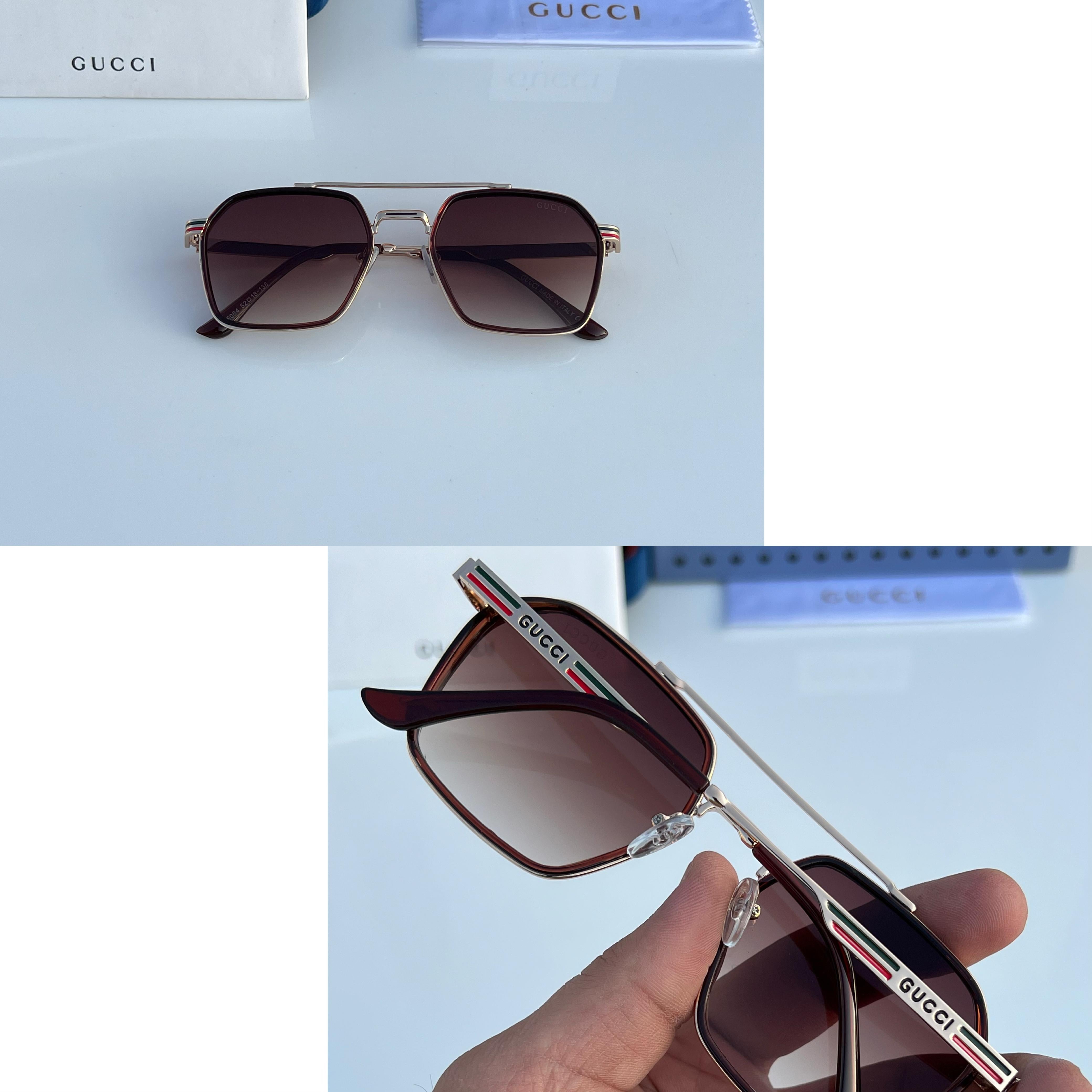 Gu_cci 5064 golden brown sunglass