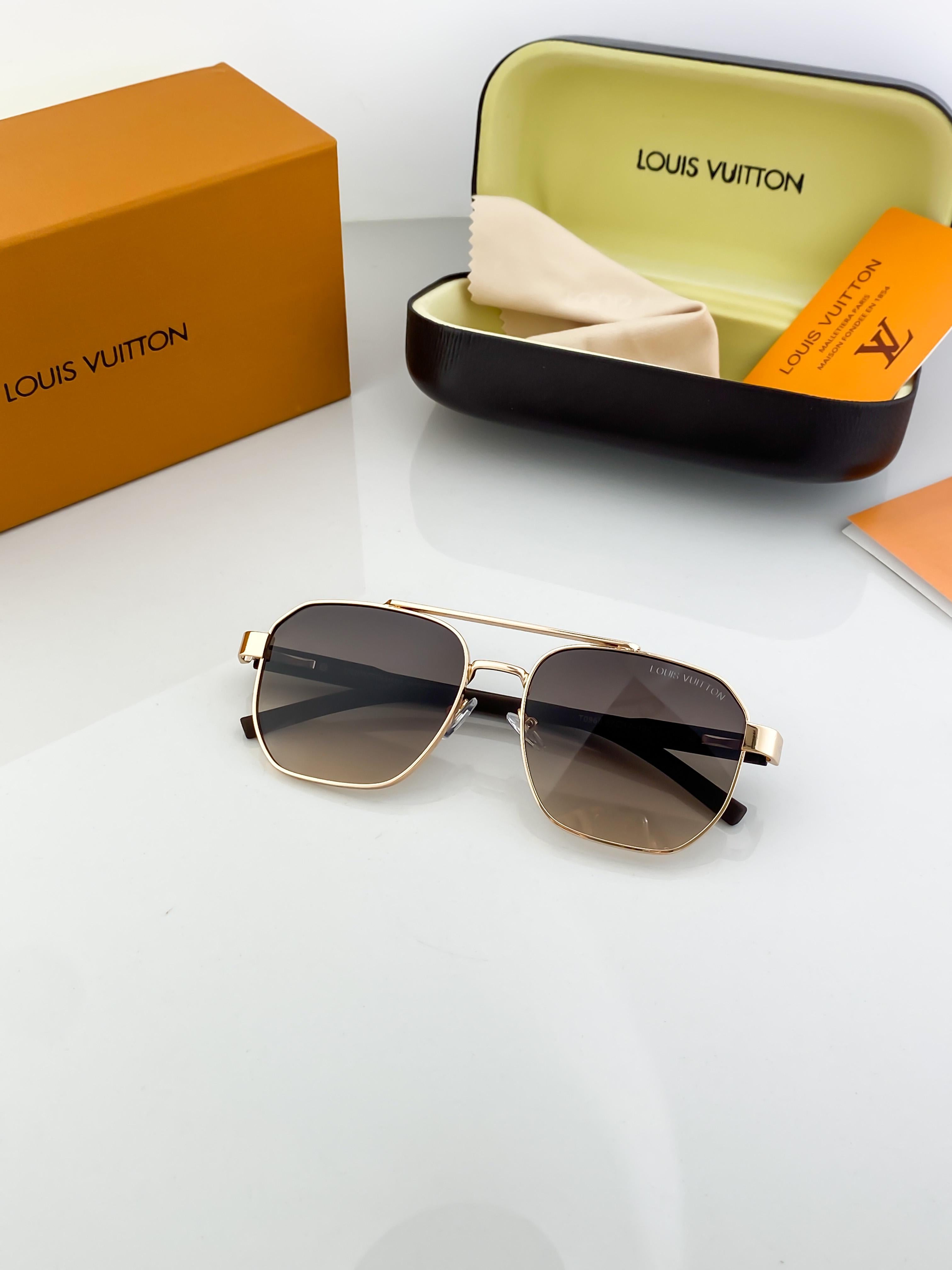 LO_UI_S VUI_TTO_N GOLD BROWN 0968 B