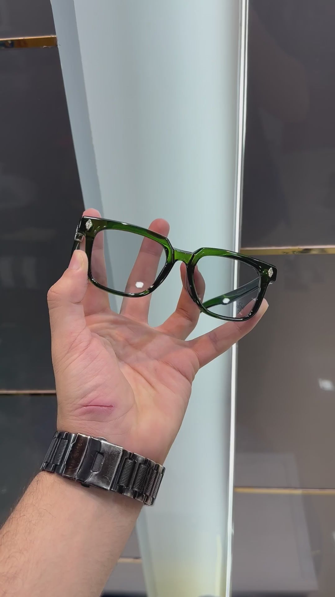 Chrome Heeart 7016 Sea Green Day & Night Edition