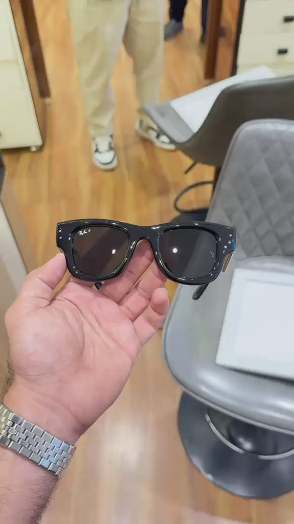 Rayban 4940 Mega Wayfarer Black Crystal.