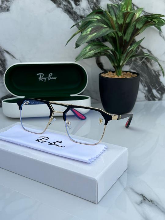 Rayban 04 Gold Black Plano.