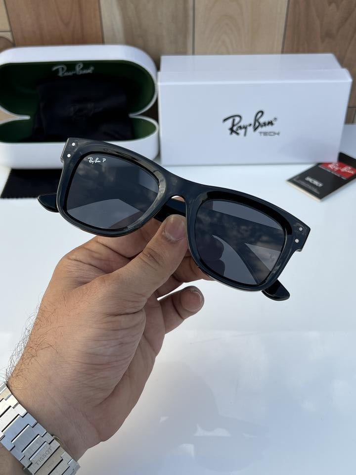 RAYBAN 0502 REVERSE BLACK SUNGLASS