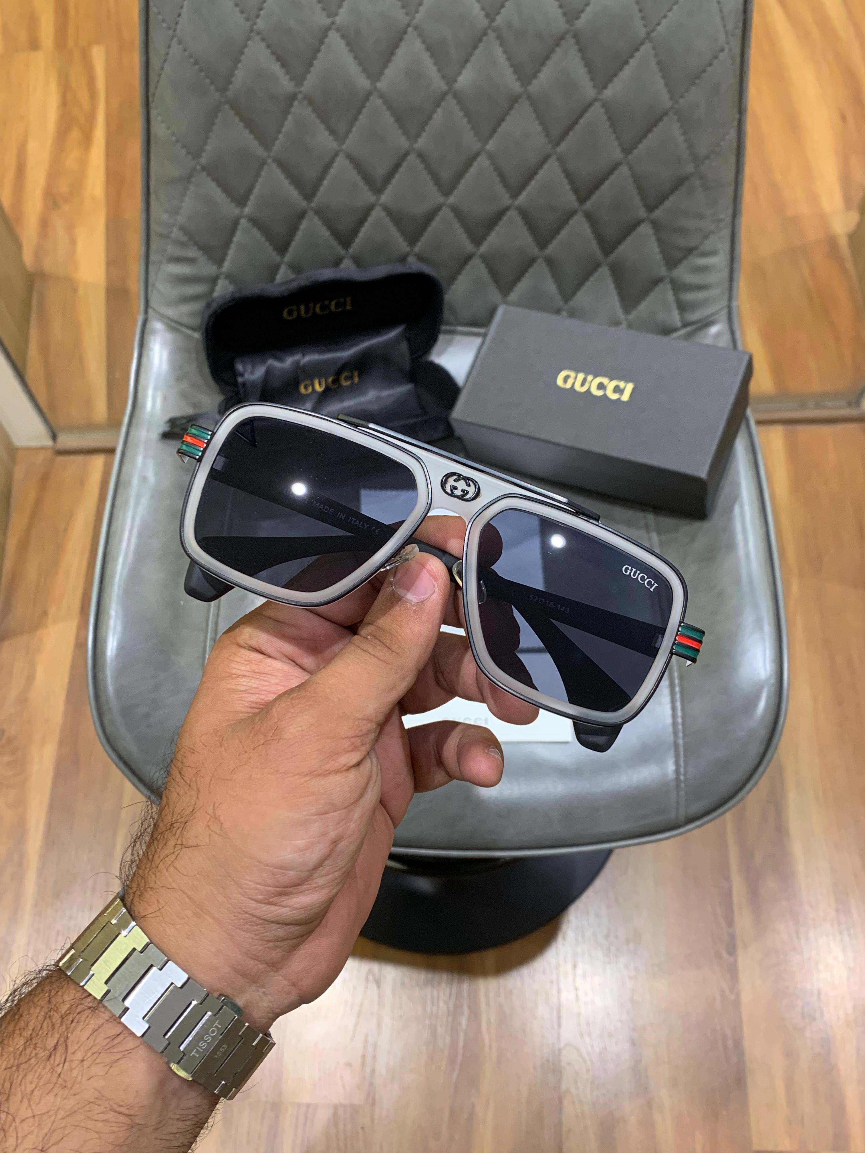 Gucci 1295 White Black