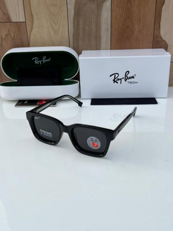 RAYBAN 7701 BLACK POLARIZED SUNGLASS