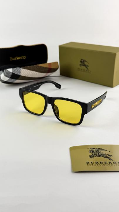 Burberry 4458 Black Yellow Sunglass