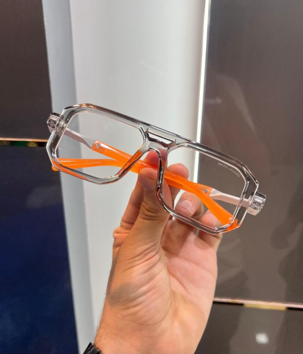 MARC JACOBS TRANSPARENT GREY FRAME 125