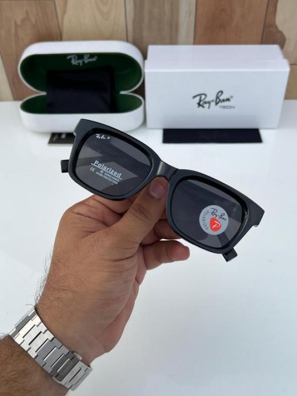 RAYBAN 7701 BLACK POLARIZED SUNGLASS