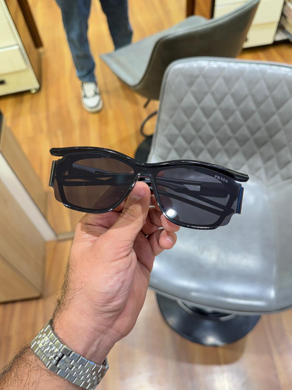 Prada 9024 Black Premium Sunglass