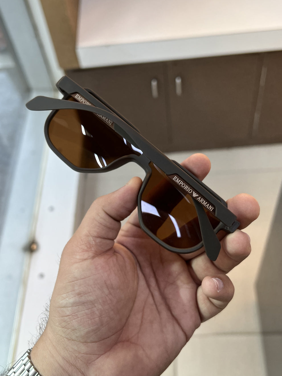 EMPORIO ARMANI 2602 BROWN SUNGLASS