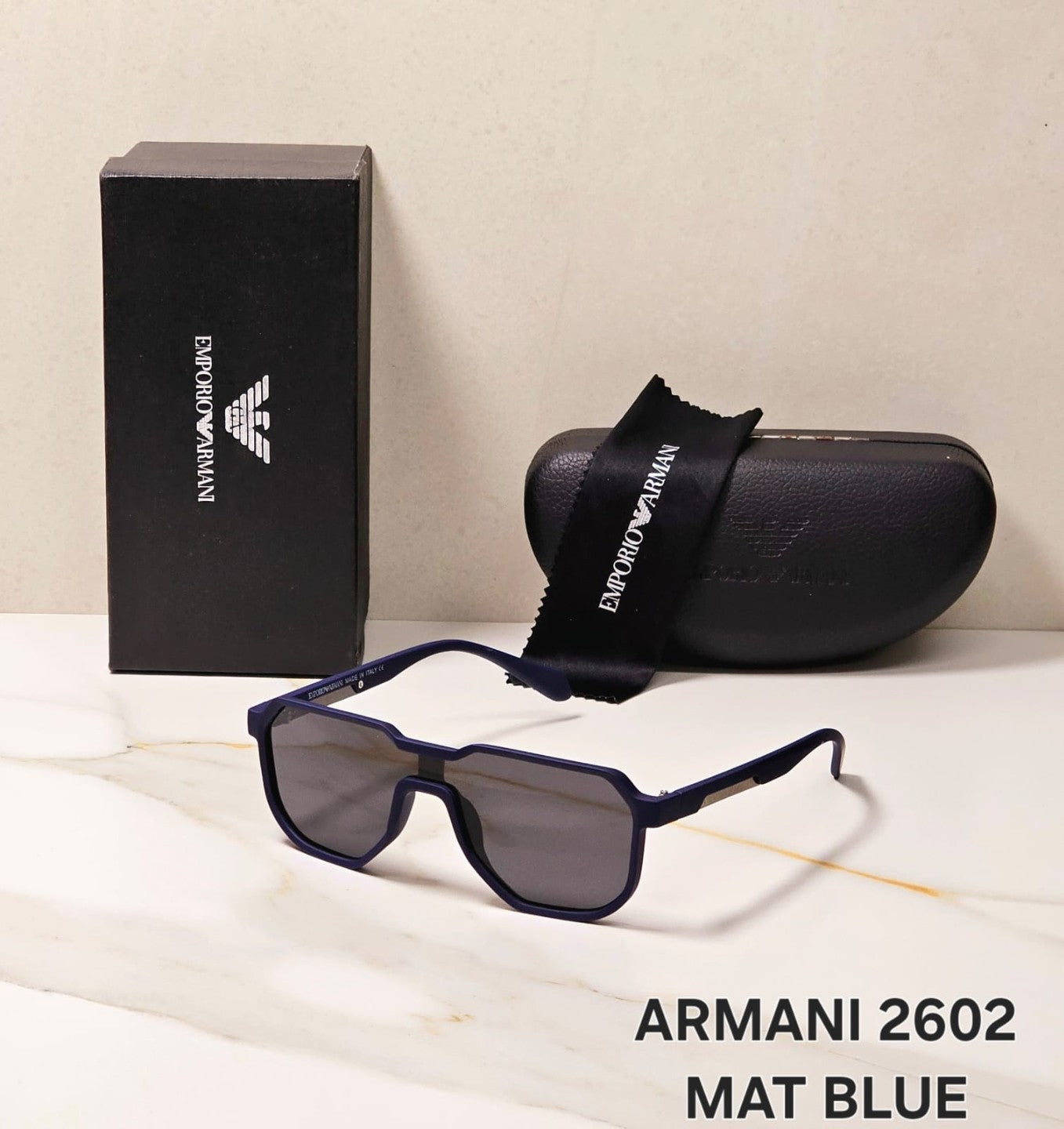 EMPORIO ARMANI 2602 NAVY PREMIUM SUNGLASS