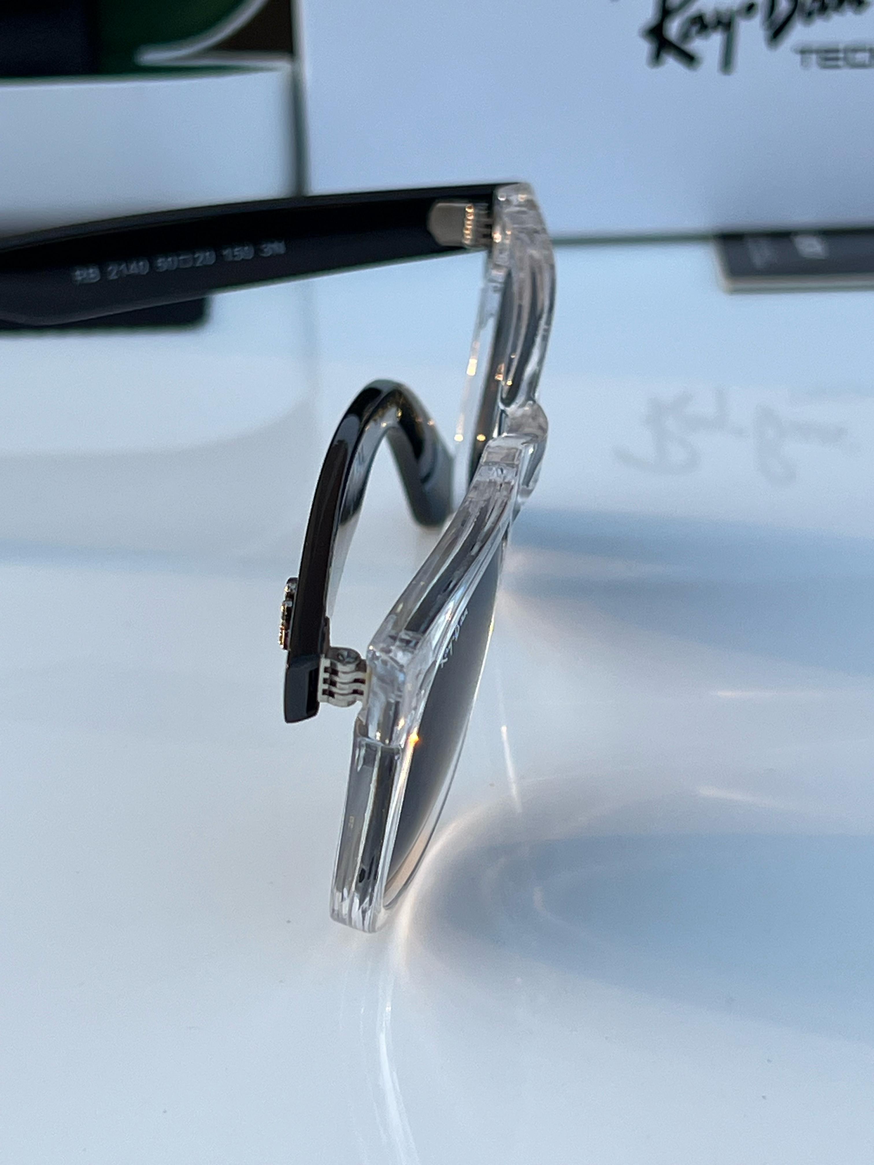 Ray 2140 slant transparent black