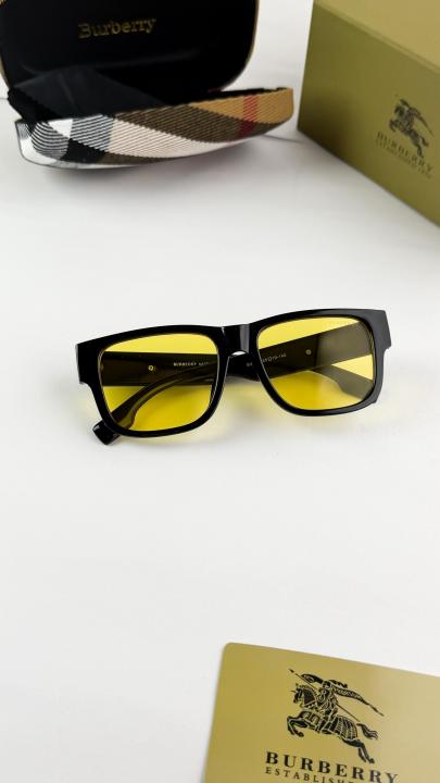 Burberry 4458 Black Yellow Sunglass