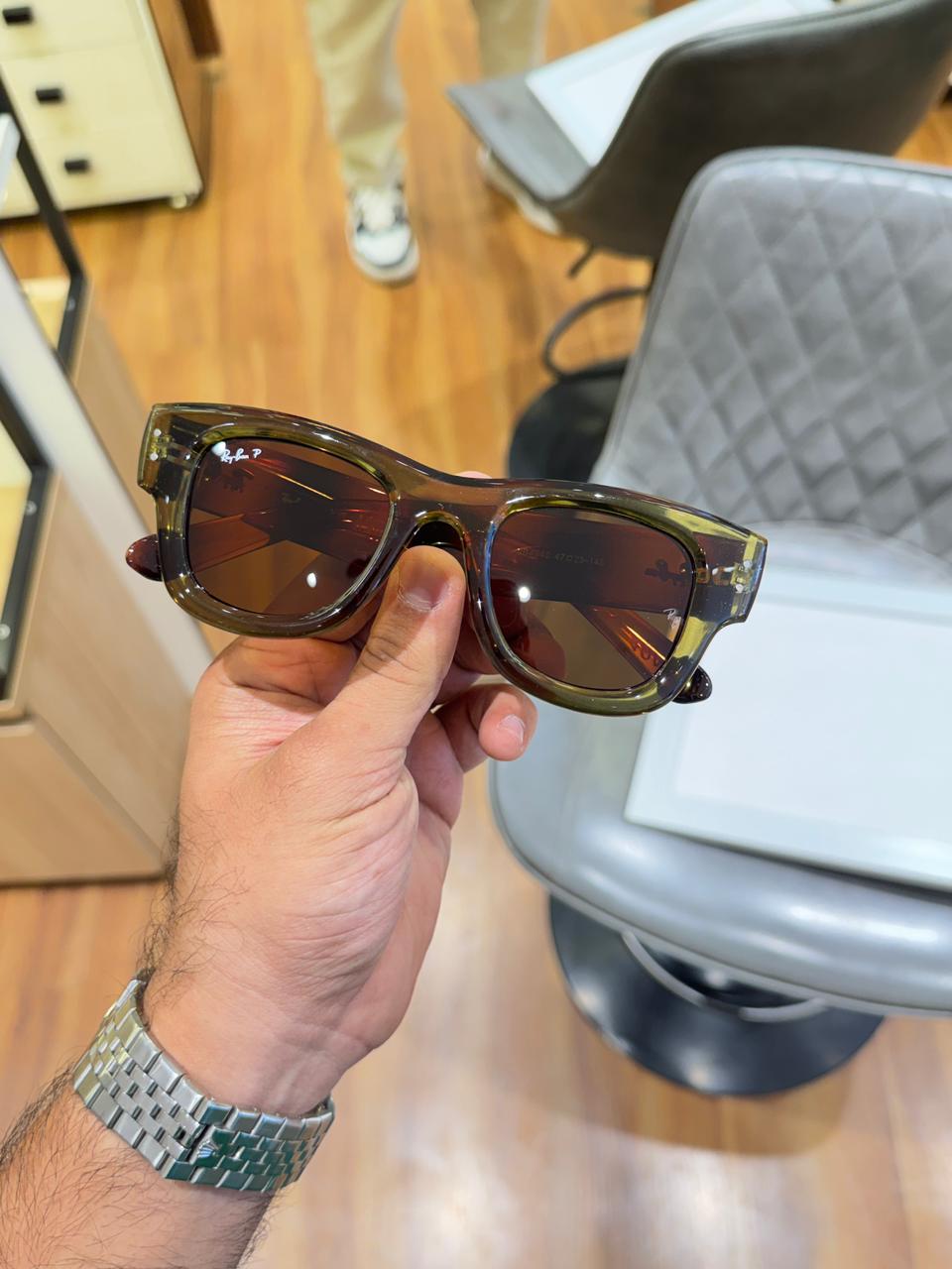 Rayban 4940 Mega Wayfarer Olive Tiger.