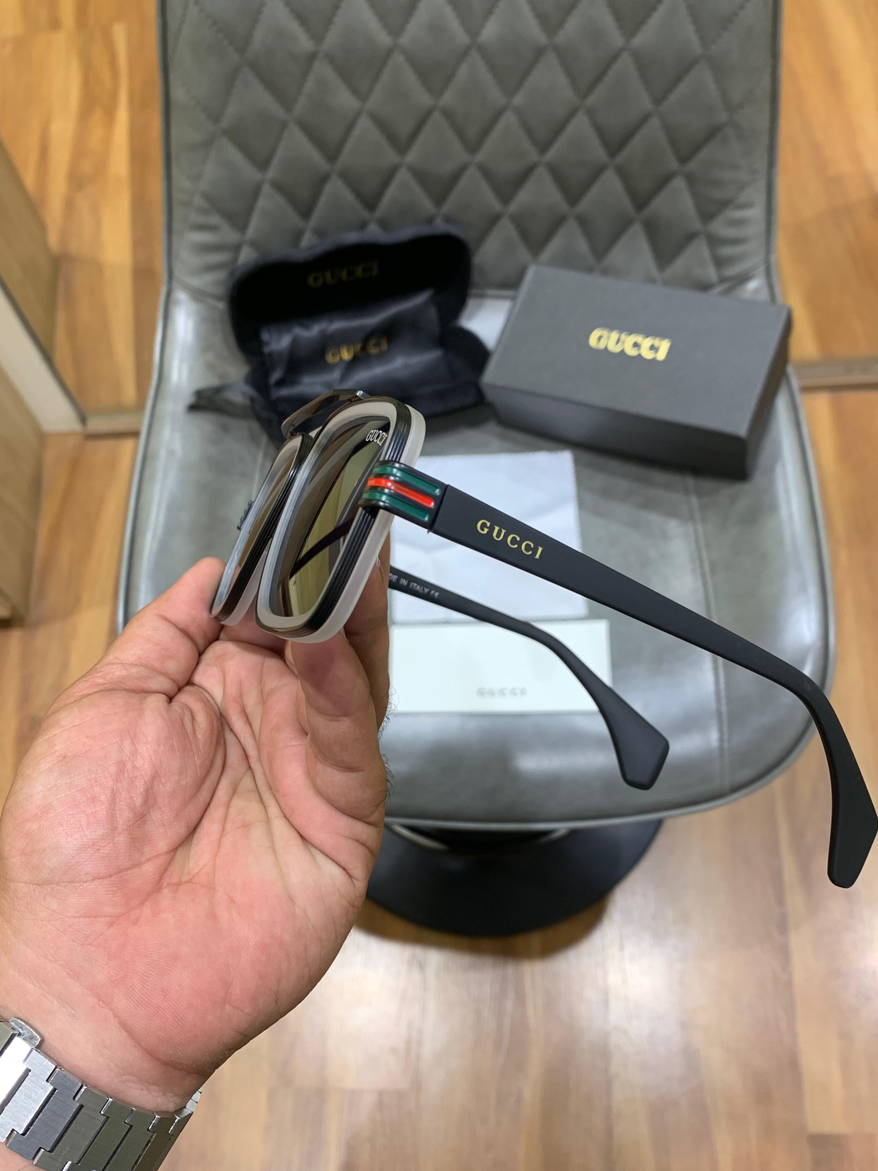 Gucci 1295 White Black