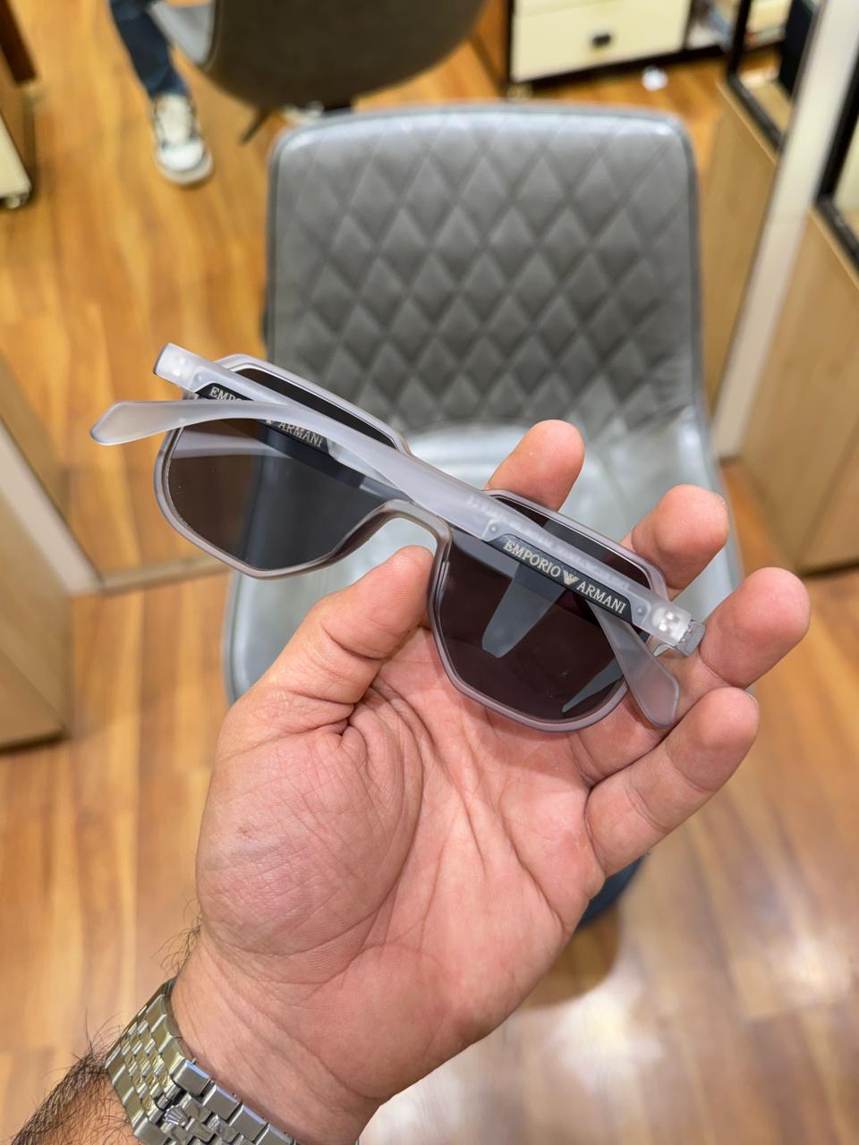 Emporio Armani 2602 Black Grey Sunglass