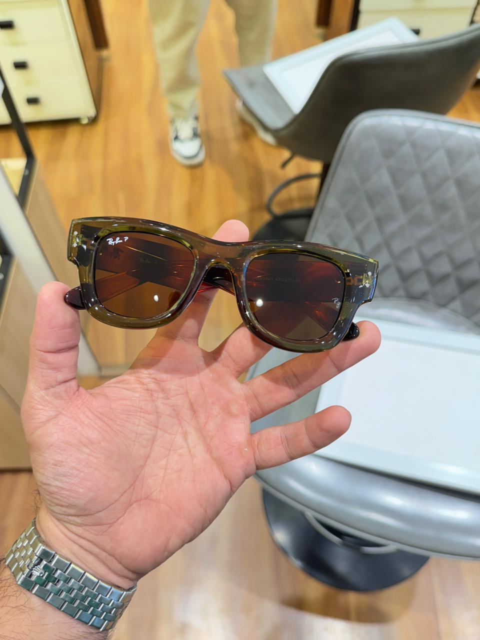 Rayban 4940 Mega Wayfarer Olive Tiger.